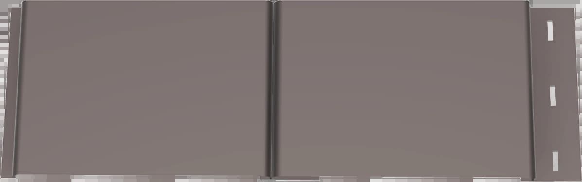 Two X-Panels joined together with a solid colour finish.